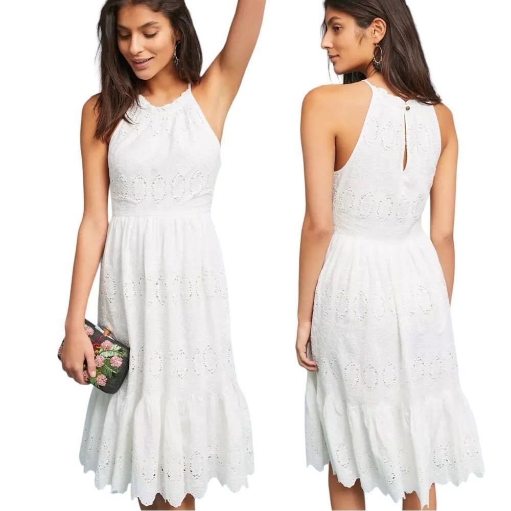 Tiered Maeve Eyelet Dress - Anthropologie